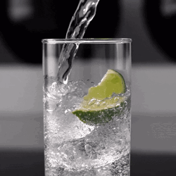 Sparkling Water Glass Drink