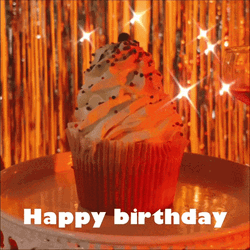 Sparkly Cake Happy Birthday Brother Meme GIF