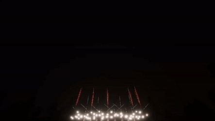 Sparkly Firework Display GIF