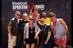 Spartan Race Player Fist Pump GIF