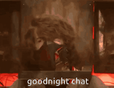Speaker Saying Goodnight Chat GIF