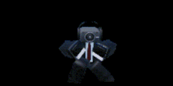 Speakerman Armed Ready For The Battle GIF