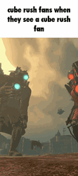 Speakerman When They See Cube Rush Fans GIF