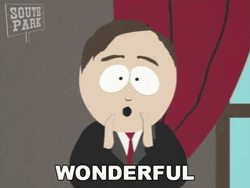 Spectacular Wonderful Surprise Face GIF