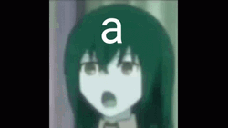 Speechless Anime Girl GIF
