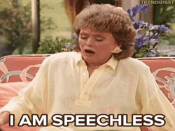 Speechless Golden Girl Blanche Devereaux GIF