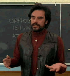Speechless Professor In Class GIF