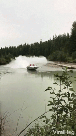 Speed Motorboat Accident GIF