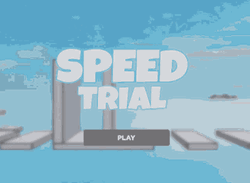 Speed Trial Play Race Video Game  GIF