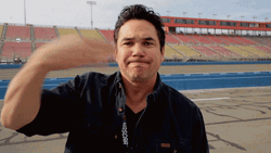 Speed Up Dean Cain NASCAR GIF