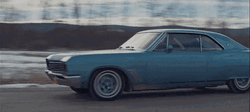Speeding Car Back Drive Tei Shi GIF