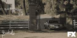 Speeding Car Escape Dust Smoke Baskets Series GIF