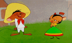 Speedy Gonzales Is In Love GIF