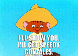 Speedy Gonzales Speech GIF