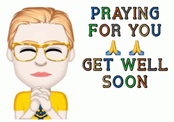 Speedy Recovery Get Well Soon Praying GIF