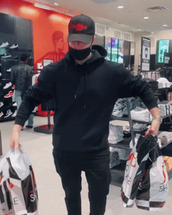Spending Money For Sneakers GIF