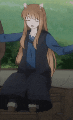 Spice And Wolf Wolf Whistle GIF
