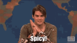 Spicy News SNL Bill Hader GIF