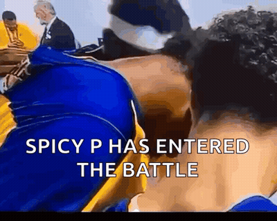 Spicy P Has Entered The Battle With A Blurred Image GIF