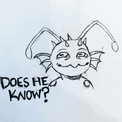 Spider Drawing Does He Know He Doesn't Know GIF