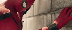 Spider Man 2099 Climbing On Wall GIF