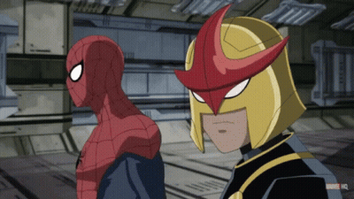 Spider-Man and Nova From Marvel HQ