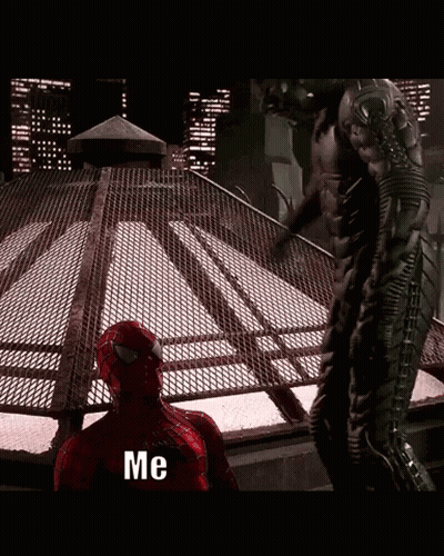 Spider-Man Face Close Up Dark Background GIF