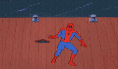 Spider-Man Fighting Lightning Bolt GIF