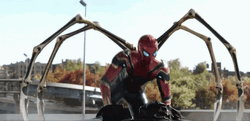 Spider Man Fighting With Opponent