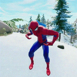 Spider Man Fortnite Dances GIF