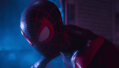 Spider Man In Red And Black Suit GIF