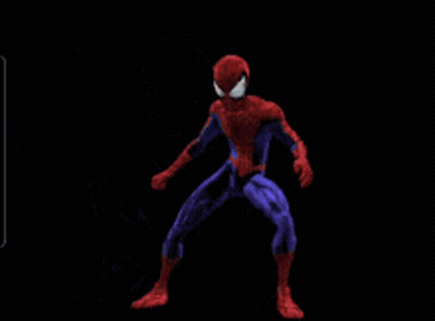Spider Man Kneeling Before Group GIF