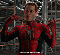 Spider Man No Way Home Existential Crisis Stuff GIF