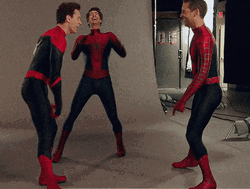 Spider Man No Way Home Having Fun GIF