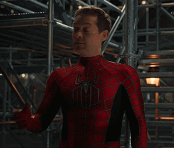Spider Man No Way Home Peter Pointing GIF