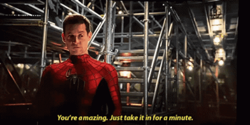 Spider Man No Way Home You're Amazing GIF