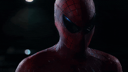 Spider-Man Staring GIF