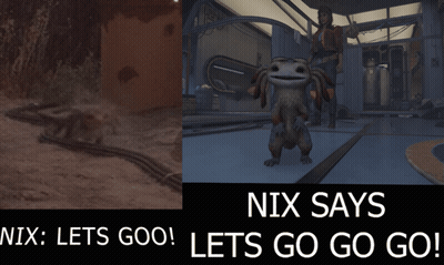 Spider Monster Nix Says Lets Go Go Go GIF