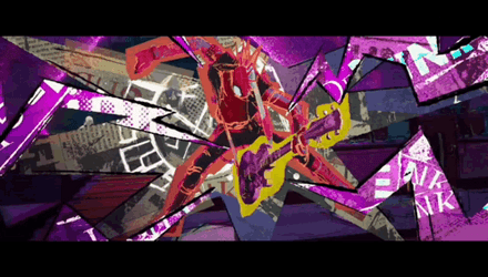 Spider Punk Rock And Roll GIF