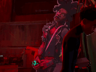 Spider Punk Turn Around GIF