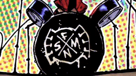 Spider Punk With The Band GIF