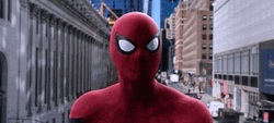 Spiderman Alarmed Hell Nah GIF