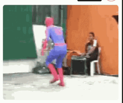 Spiderman Epic Fail Flip GIF