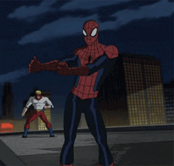 Spiderman Hip Swaying Dance Animation GIF