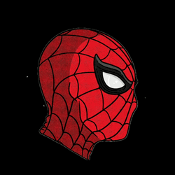 Spiderman Mask Digital Art