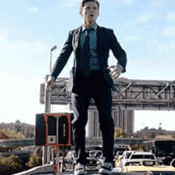 Spiderman No Way Home Suit On GIF