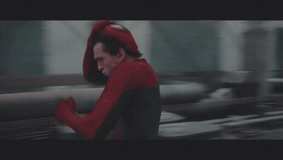 Spiderman Running GIF