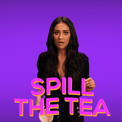 Spill The Tea Come On Girl Let's Shower Up GIF