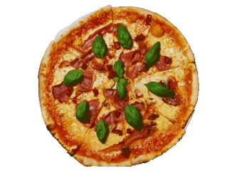 Spinach On A Spinning Pizza GIF