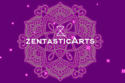 Spinning Artistic Animated Stars GIF